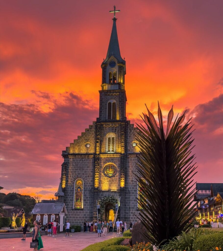 Catedral de pedra Canela, em Gramado RS)