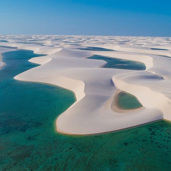 Paisagem das dunas, Lençóis Maranhenses (MA)