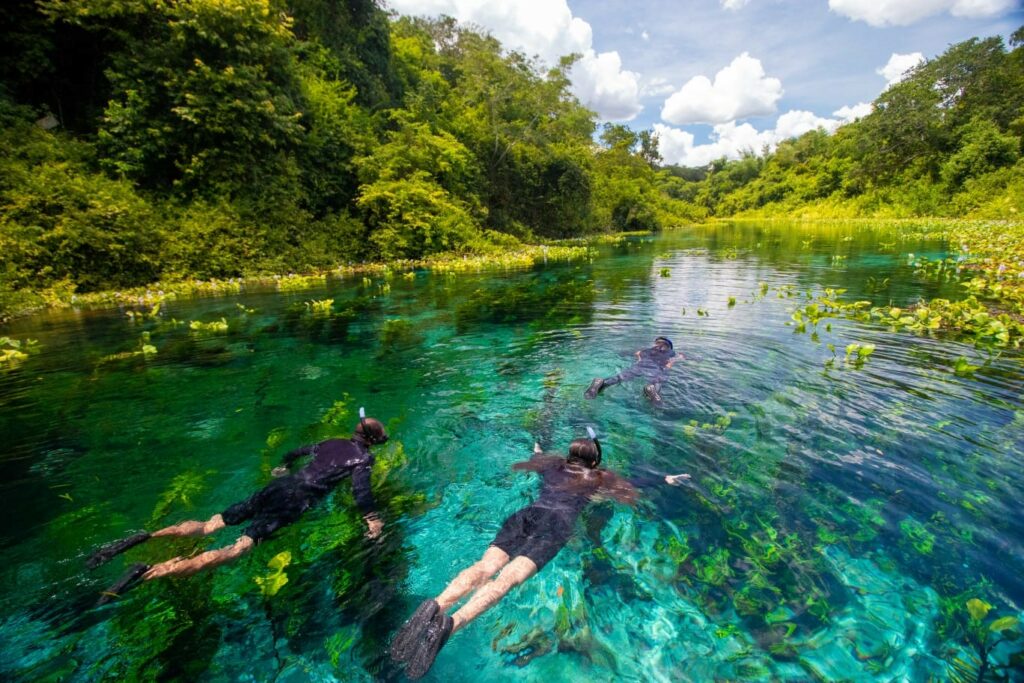 Rio com aguas cristalinas - Jalapão TO