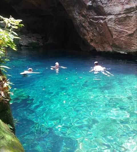 Aguas cristalinas do Rio Riachão MA