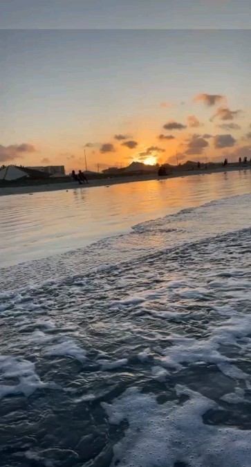 Final de tarde linda na Praia em Luis Correia