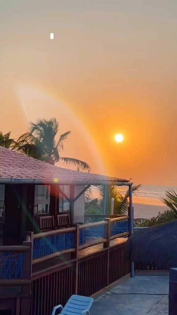 Foto  final da tarde do Barracão da Ana em São Luís MA