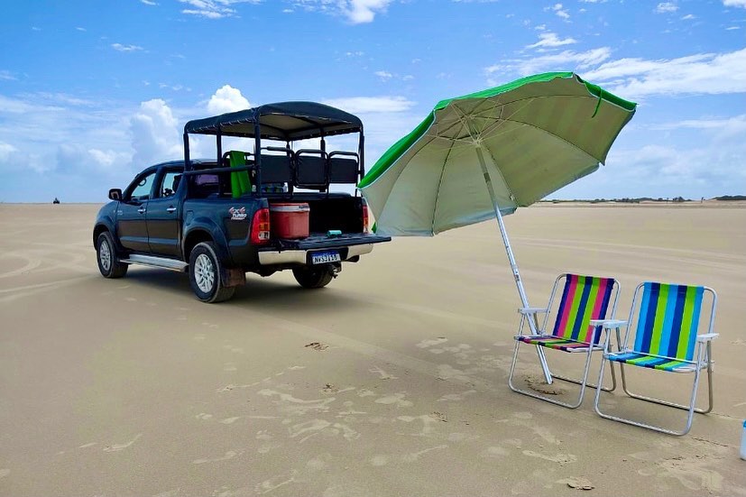 Praia do Amor, muito conforto em Tutóia 