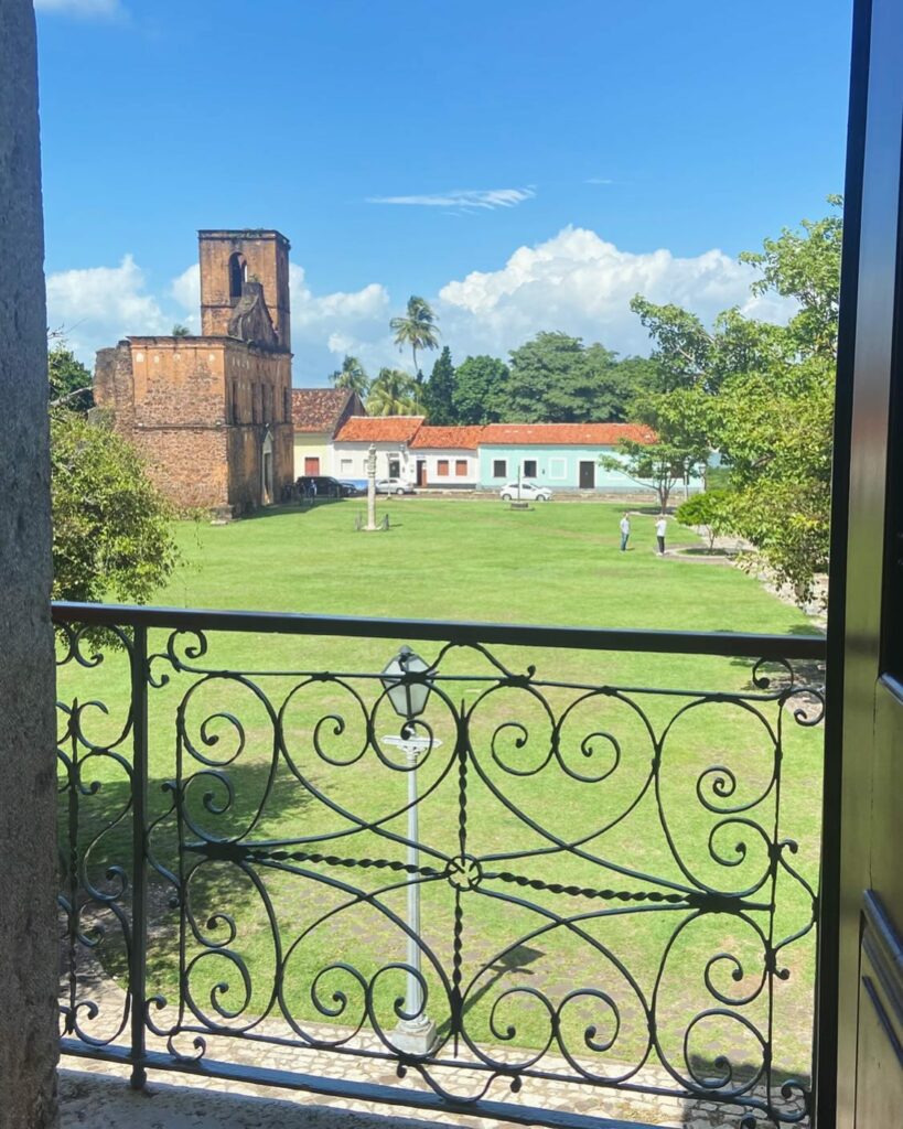 Vista da Pousada La Maison du Baron Alcâtara MA