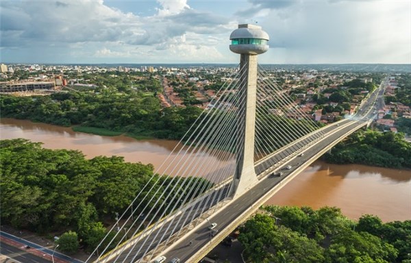 Mirante da Ponte Estaiada, em Teresina PI