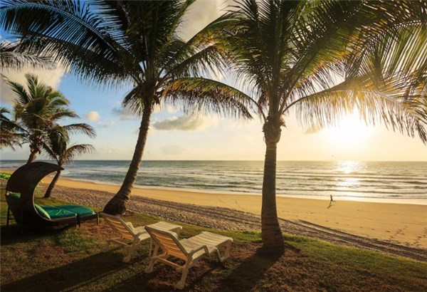 Por do Sol na Praia - Porto de Galinhas