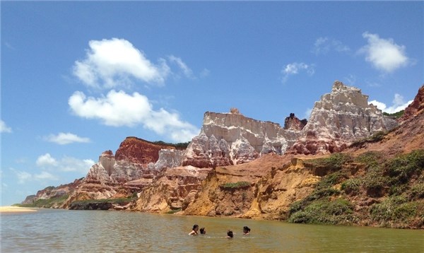 Praia do Gunga - Rochas