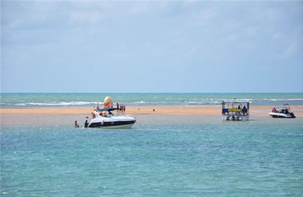 Praia Tambaú com aguas Tranquilas